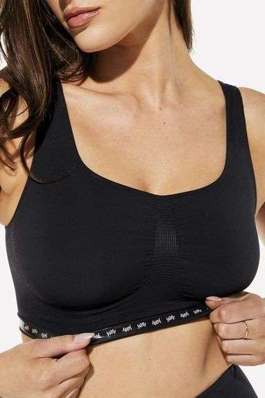 Yitty Nearly Naked Shaping Midi Bra Black M L Dutch Goat