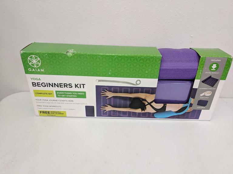 gaiam yoga beginners kit
