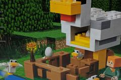 Dutch Goat Auction Lego Minecraft The Chicken Coop 198 Pcs