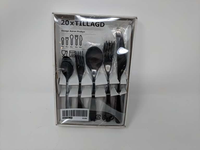 IKEA 20xTILLAGD Silverware Set Dutch Goat