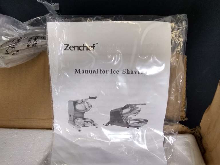 Zenchef Electric Ice Shaver Dutch Goat