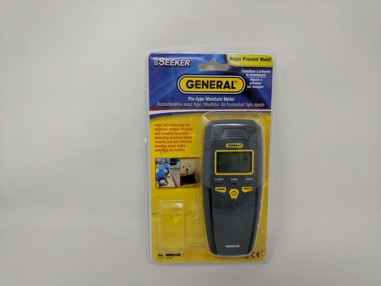 General Tools PinType Moisture Meter *Missing a Part Dutch Goat