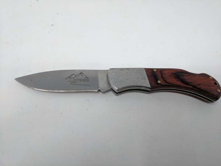 Rough Rider Jackson Hole Wyoming Folding Pocket Knife Dutch Goat