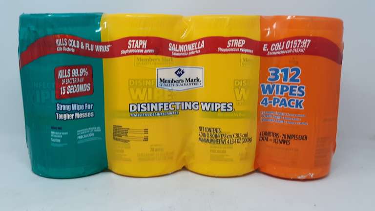 Set Of 4 Member s Mark Disinfecting Wipes Dutch Goat