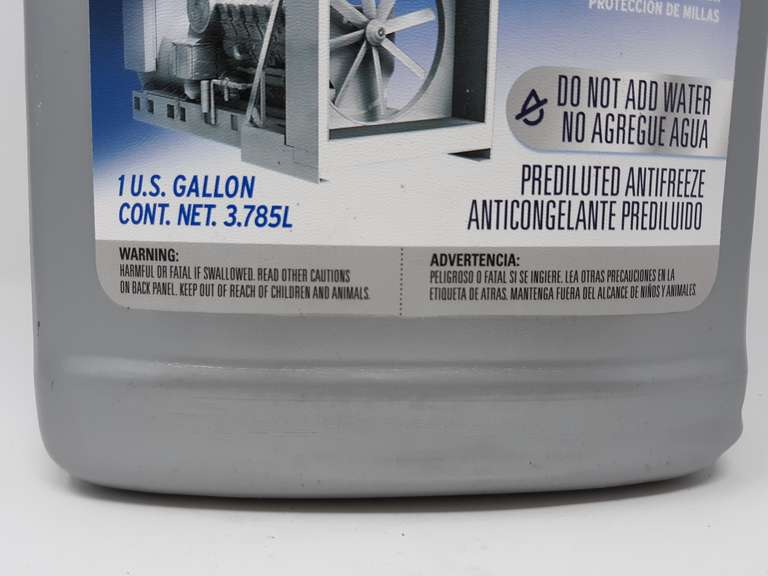 Lot of 8 Delo ELC Antifreeze/Coolant Premixed 50/50 1 gallon each