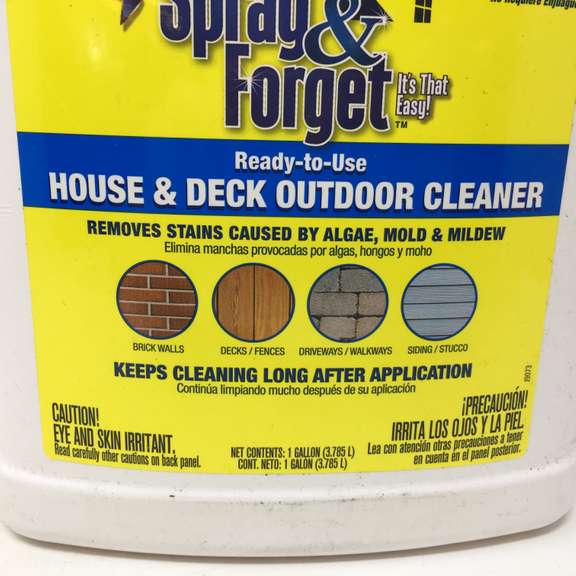 Lot of 2 Spray & House & Deck Outdoor Cleaner Dutch Goat