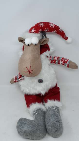 Lot Of 2 Festive Moose Dutch Goat