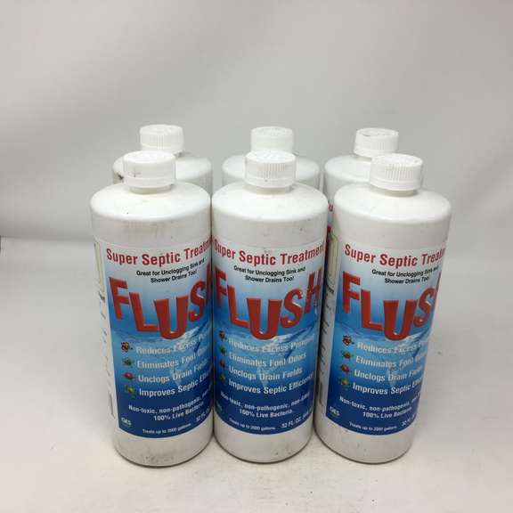 Lot of 6 Flush Super Septic Treatment Dutch Goat
