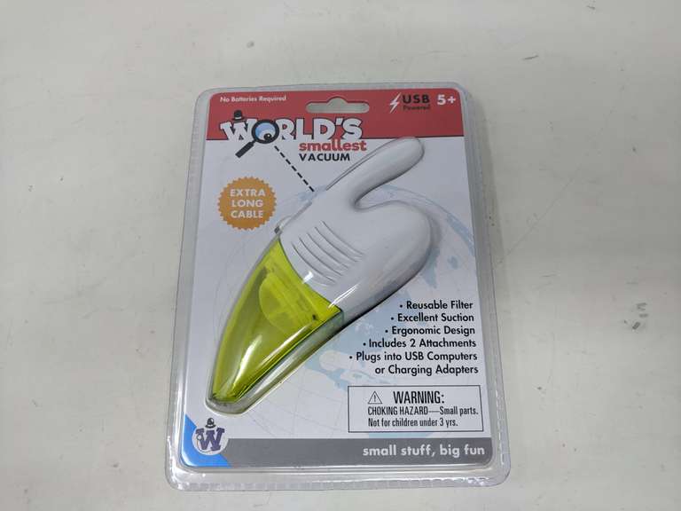 World's Smallest Vacuum USB Powered Dutch Goat