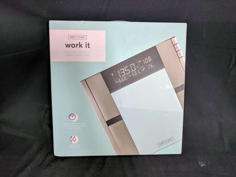 Vanity Work It Digital Scale & Body Analyzer Dutch Goat
