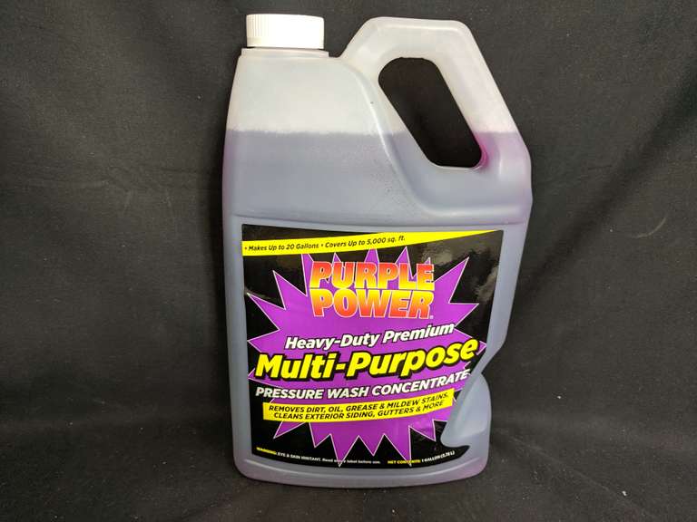 Lot of 2 Purple Power MultiPurpose Pressure Wash Concentrate, 1 Gallon