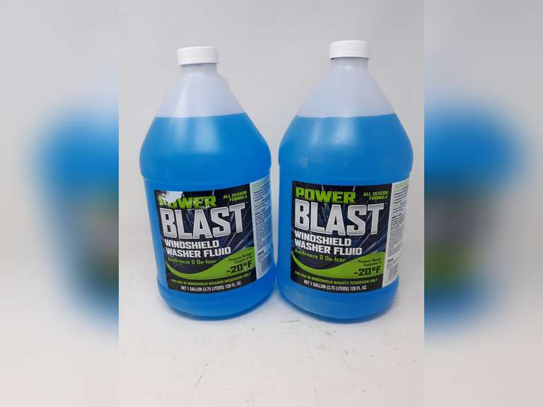 Lot of 2 Power Blast Antifreeze & DeIcer Formula 128 fl oz each