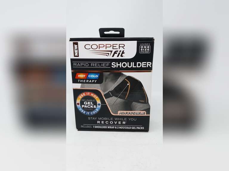 Copper Compression Recovery Shoulder Brace (One Size Regular) Dutch Goat