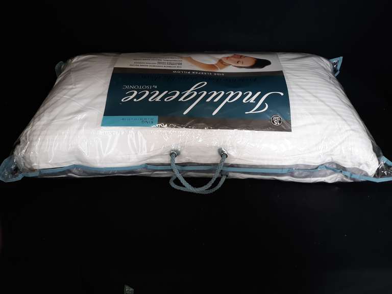Lot Of 6 Indulgence By Isotonic Side Sleeper Pillows King 20 X