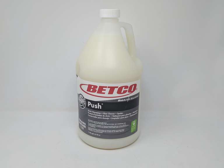 BETCO PUSH Drain Maintainer 1 Gallon Bottle Dutch Goat
