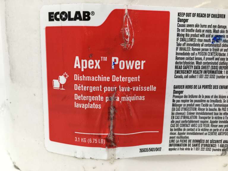 Assortment of Ecolab Dishwasher Detergents Dutch Goat