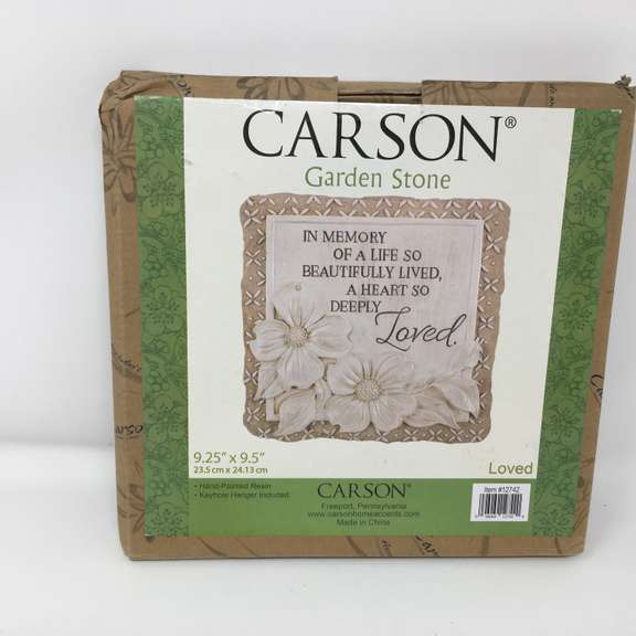 Lot of 2 Carson Garden Stones Dutch Goat