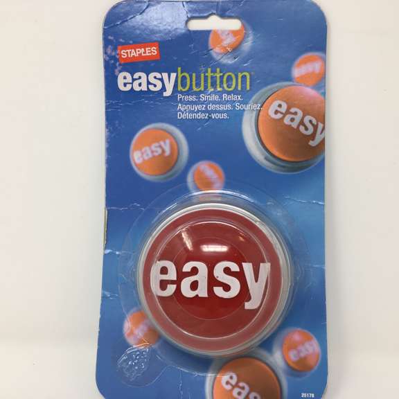 Staples Easy Button Dutch Goat
