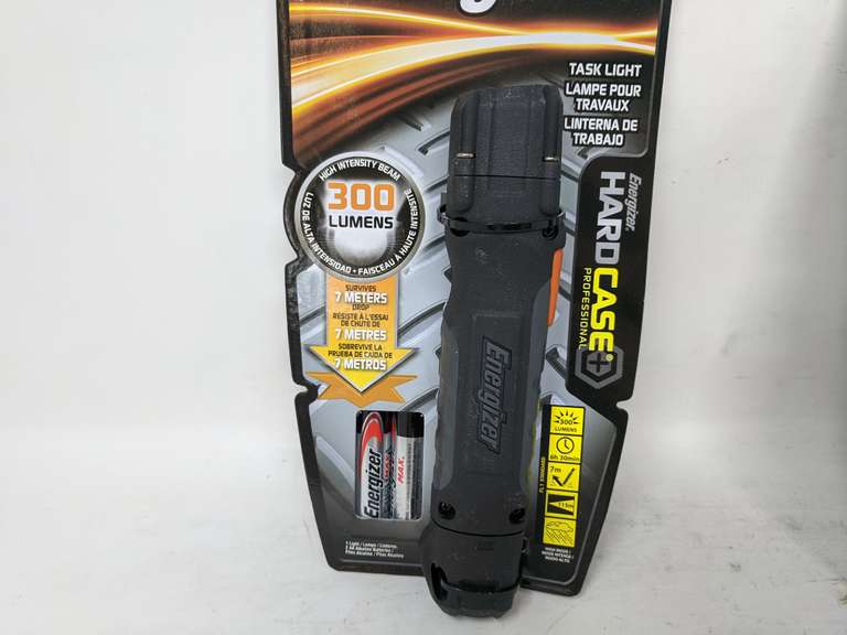 Assortment of 3 Energizer Task Light & Metal Pen Lights Dutch Goat