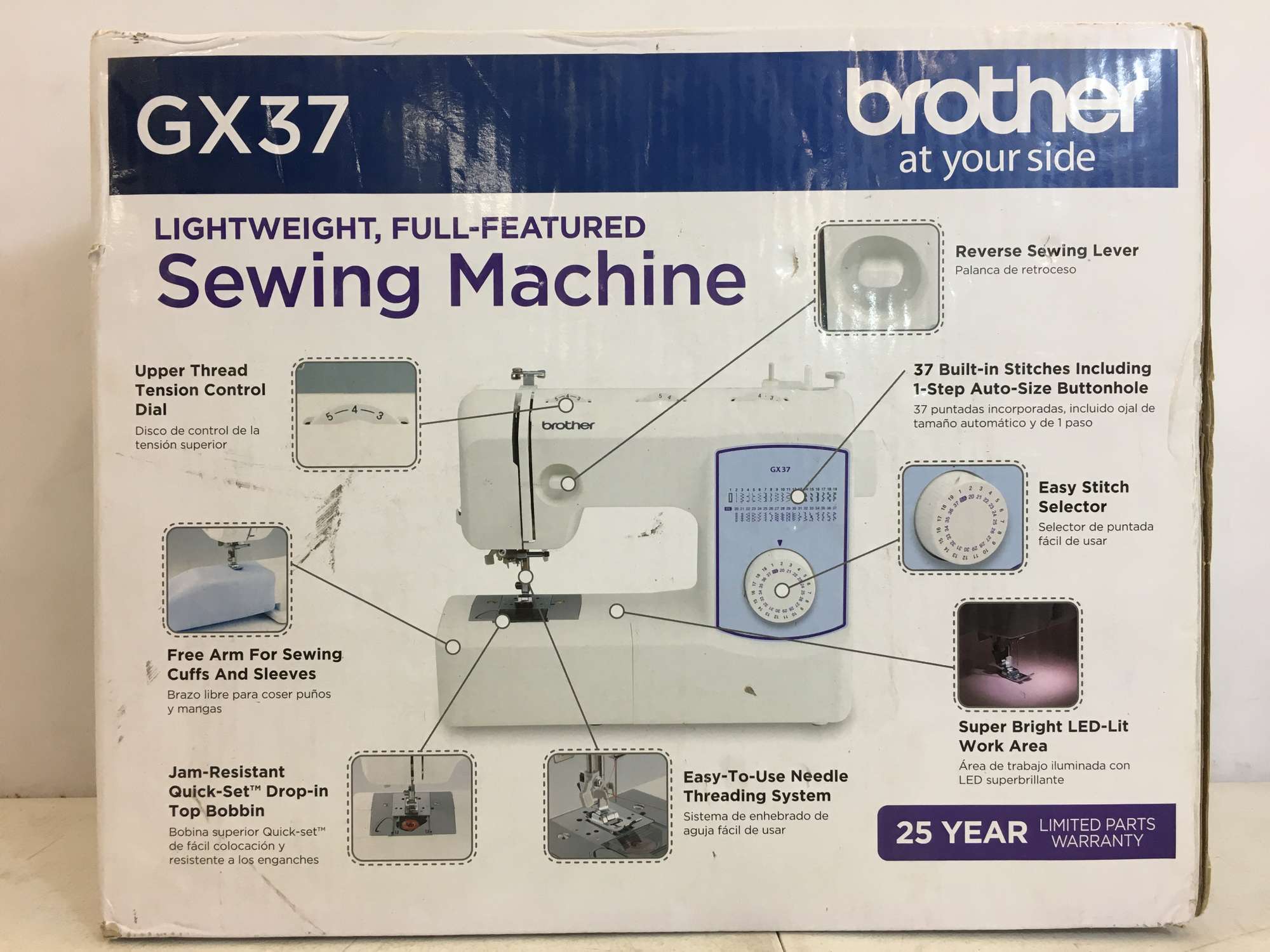 Brother at Your Side GX37 Sewing Machine - Unknown Dimensions