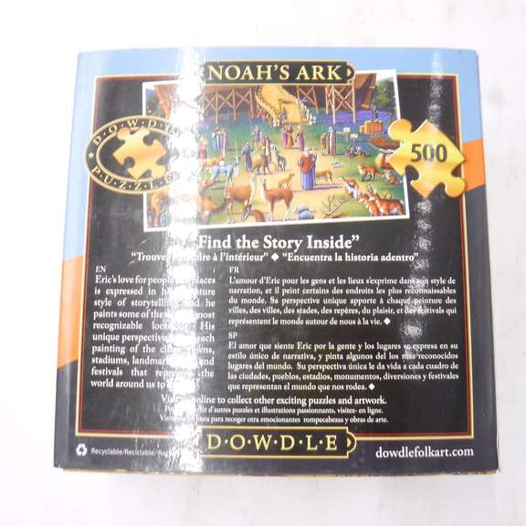 Dowdle Jigsaw Puzzle - Noah's Ark 500 Piece (16" x 20") - Dutch Goat