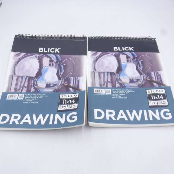 Lot Of 2 Blick Drawing Sheets 11'' x 14'' 140 Sheets Total Dutch Goat