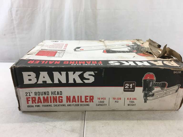 Banks 21° Framing Nailer Dutch Goat