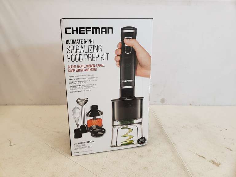 Chefman Ultimate 6-in-1 Spiralizing Food Prep Kit - Dutch Goat