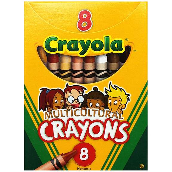 Assortment of Craft Supplies. Crayola Washable Markers Multicultural