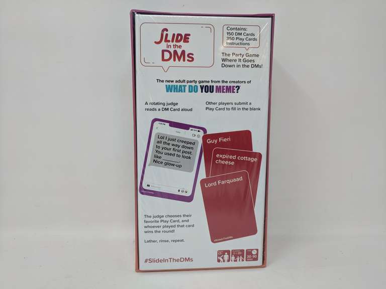 Slide in The DMs Party Game Dutch Goat