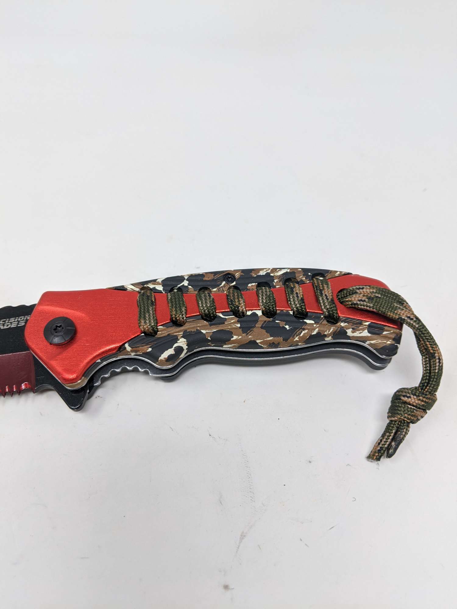 赤畠大德 ぺティ130mm 新品未使用 Precision Blades Red/Black Folding Pocket Knife - Dutch Goat