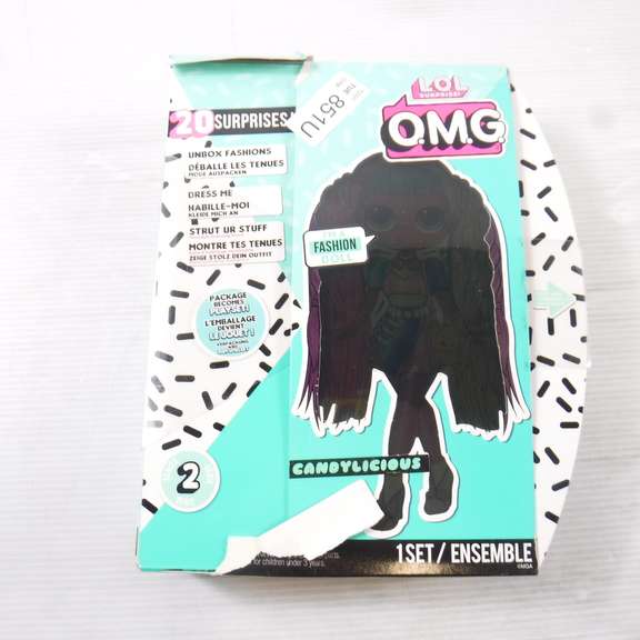 L.O.L. Surprise! OMG Doll - Candylicious - Incluye 1 Muñeca De Moda, Viene Con Modas Fabulosas, Colecciona Las 4