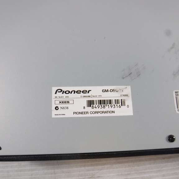 Pioneer GMD9601 Mono Subwoofer Amplifier 1200 Watts Dutch Goat