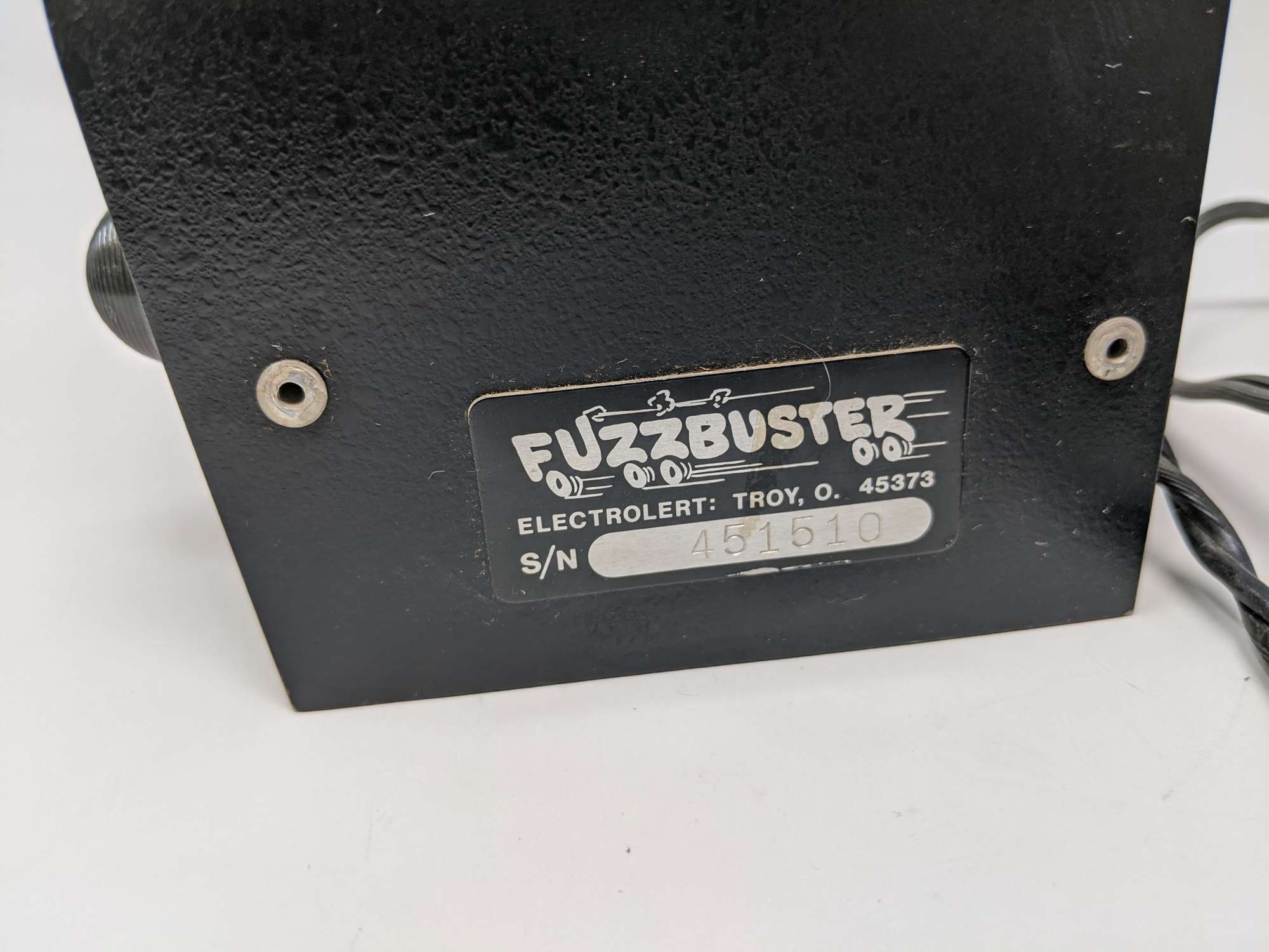 Vintage Fuzz Buster Radar Detector - Dutch Goat