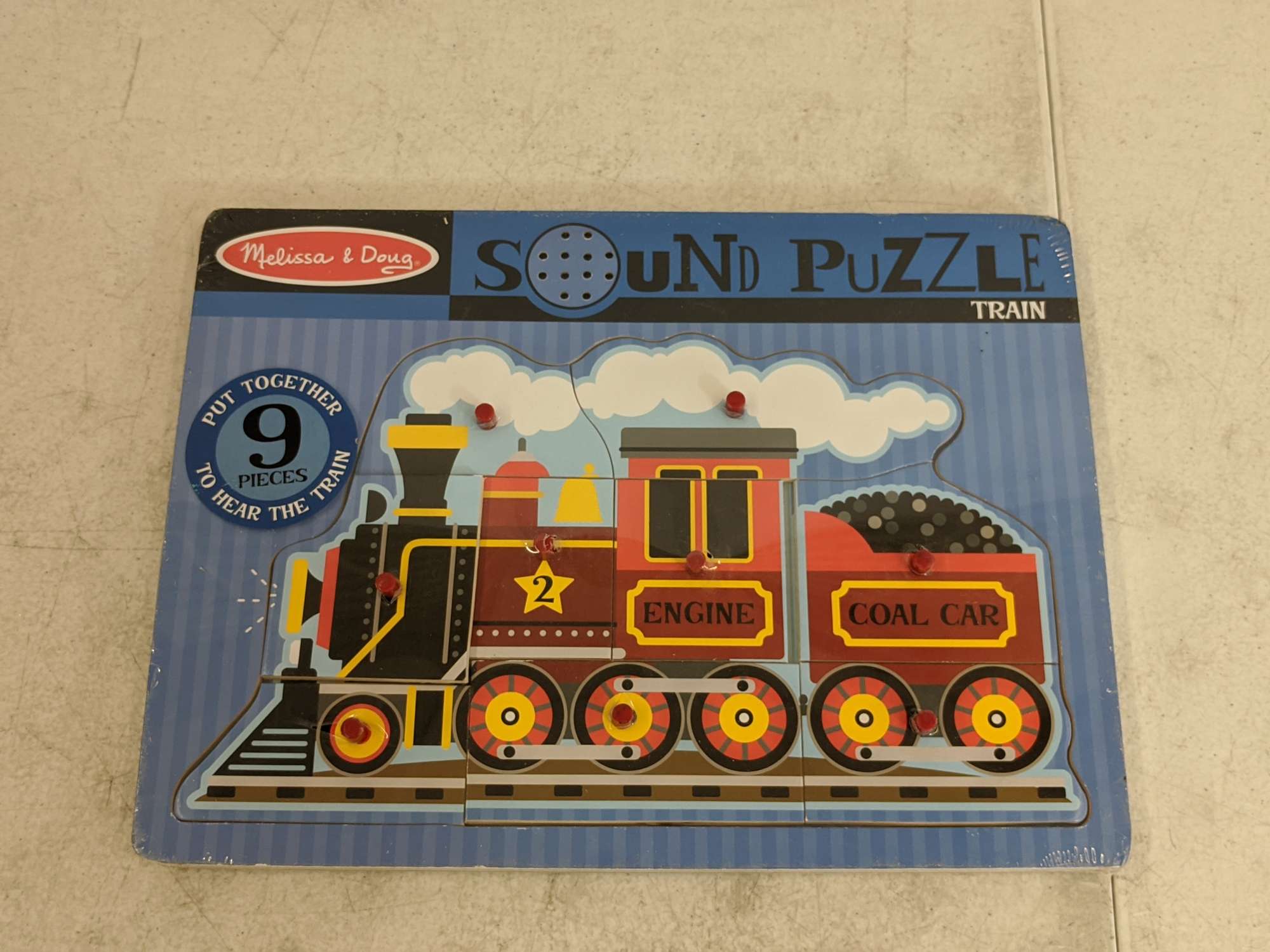 Melissa and Doug Sound Puzzle - Train - Dutch Goat
