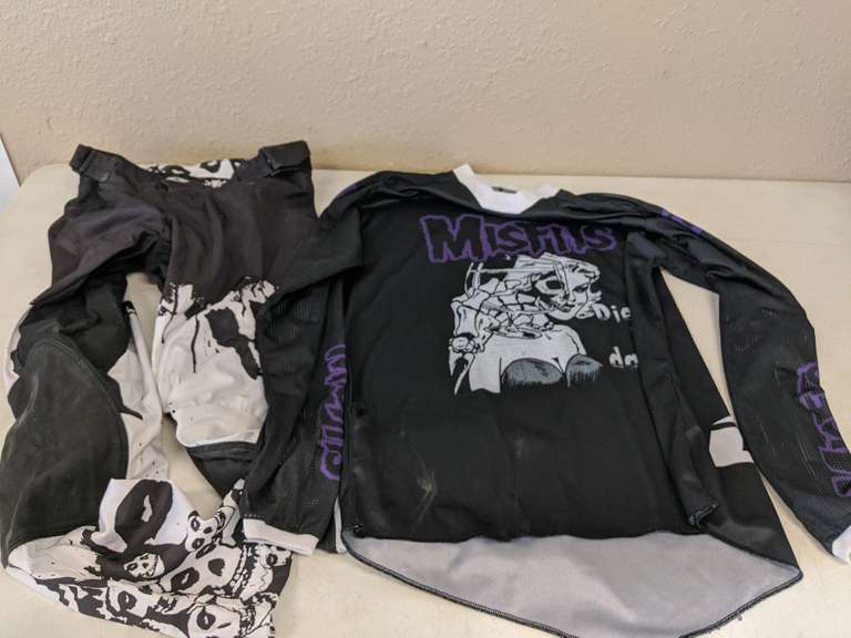 One Industries Atom Lite Limited Edition Misfits Motocross Pants