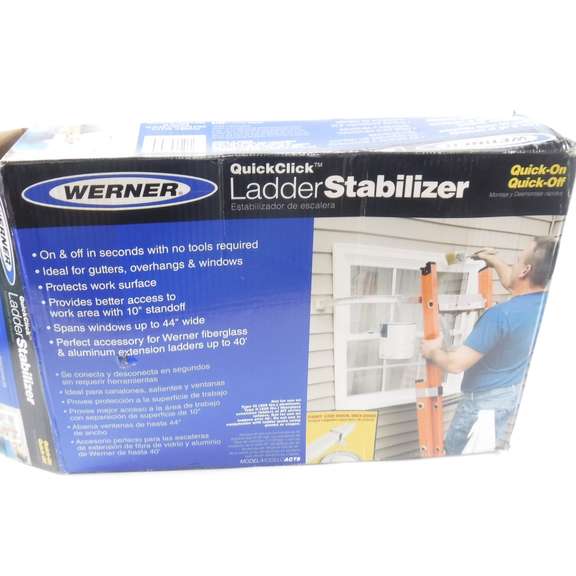 Werner Quick Click Ladder Stabilizer Dutch Goat