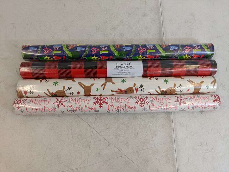 Lot of 4 Wrapping Paper Dutch Goat
