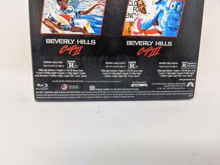 Beverly Hills Cop 3 Movie Collection Bluray DVD - Dutch Goat