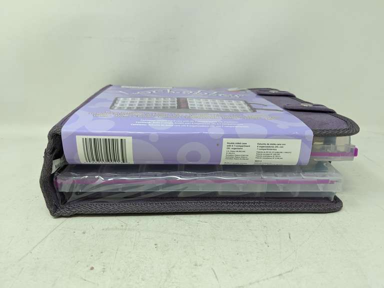 Craft Mates Lockables Large Storage Case Purple Dutch Goat