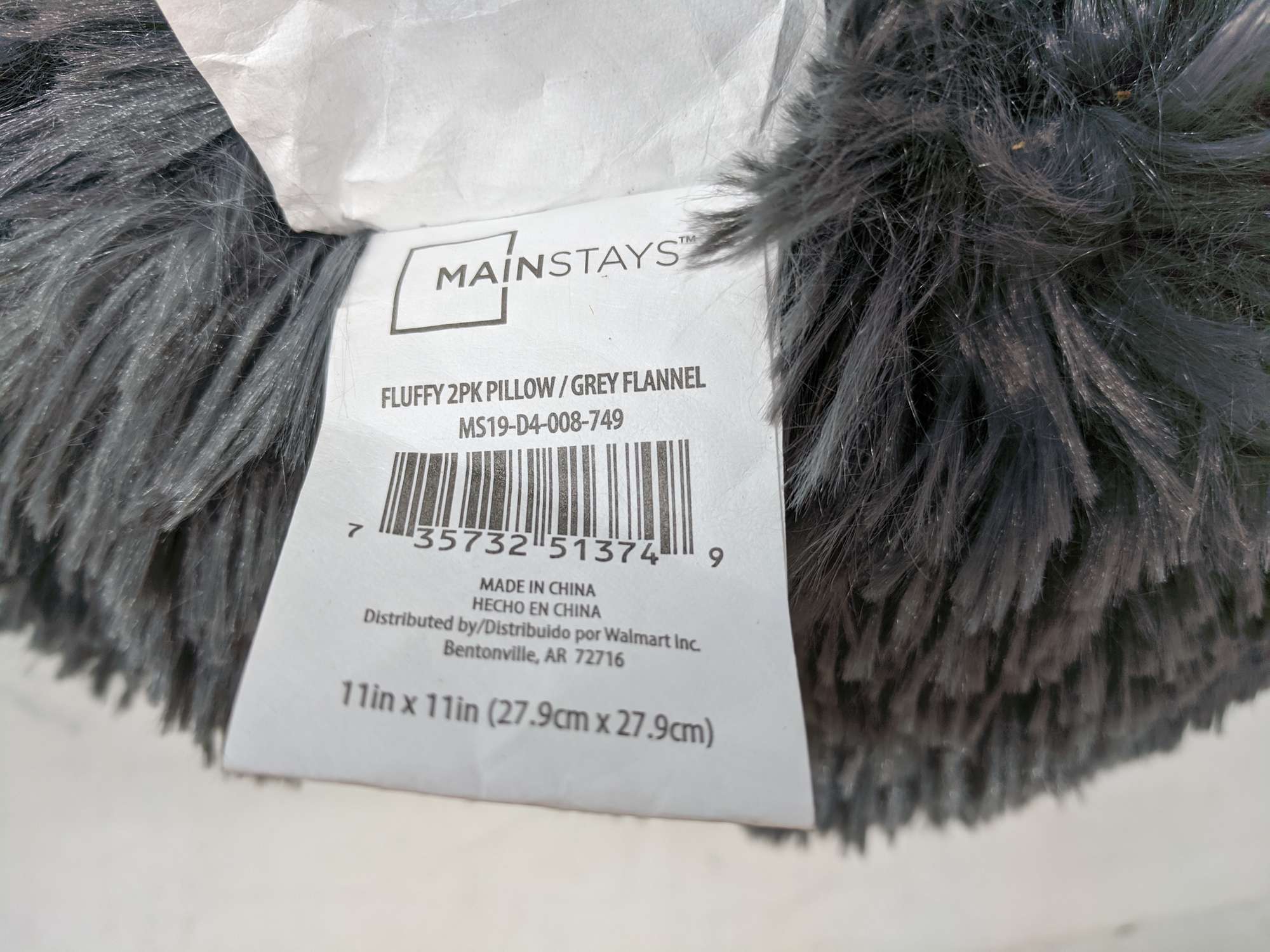 mainstays fluffy pillow