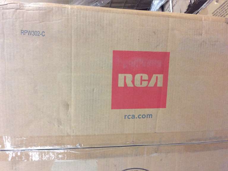 RCA 3.0 cu ft Portable Washing Machine White Dutch Goat