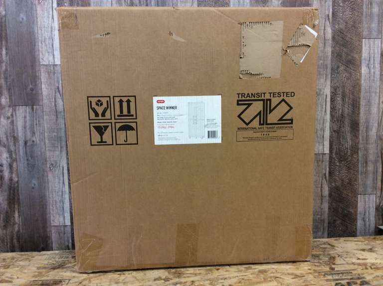 Keter Space Winner Garage Storage with Doors & Shelves Grey