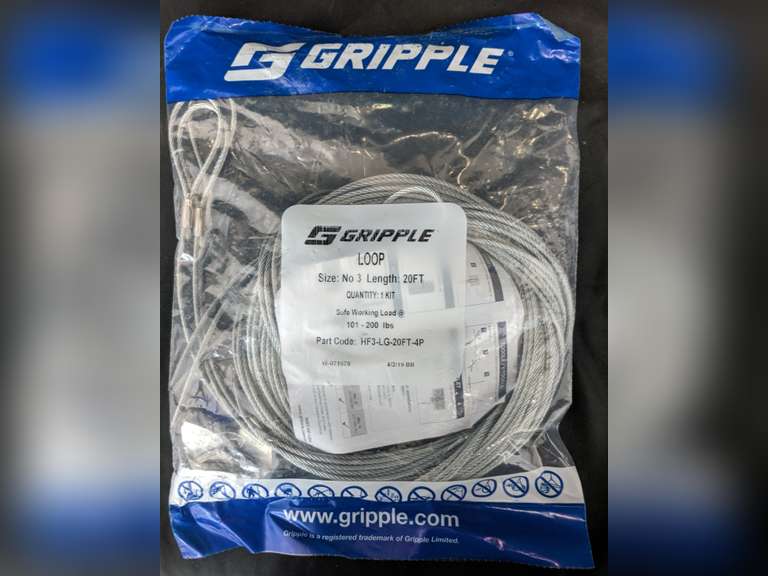 Gripple No. 2 Standard Loop Pipe Hangers Dutch Goat