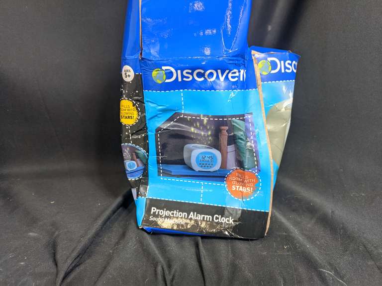 Discovery Projection Alarm Clock Sound Machine Dutch Goat