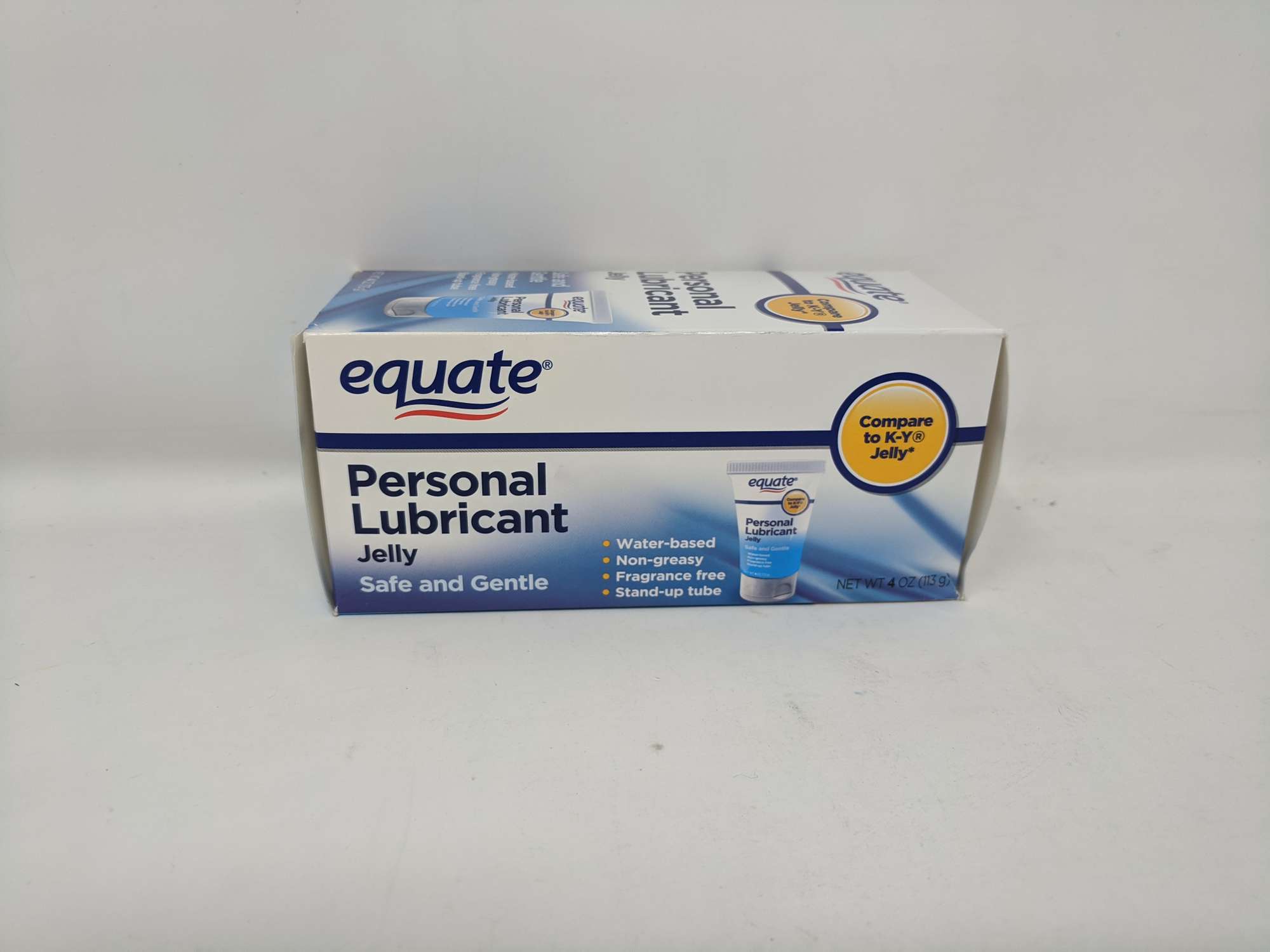 Lot of 3 Equate Personal Lubricant Jelly - 4 oz Each - Dutch Goat