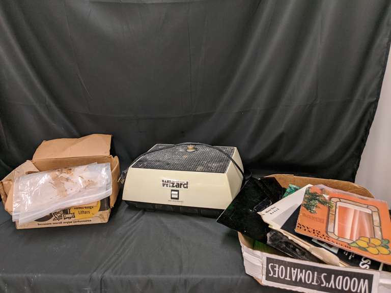 Wizard Stained Glass Grinder Glass Art Grinding Shaping Machine + Some