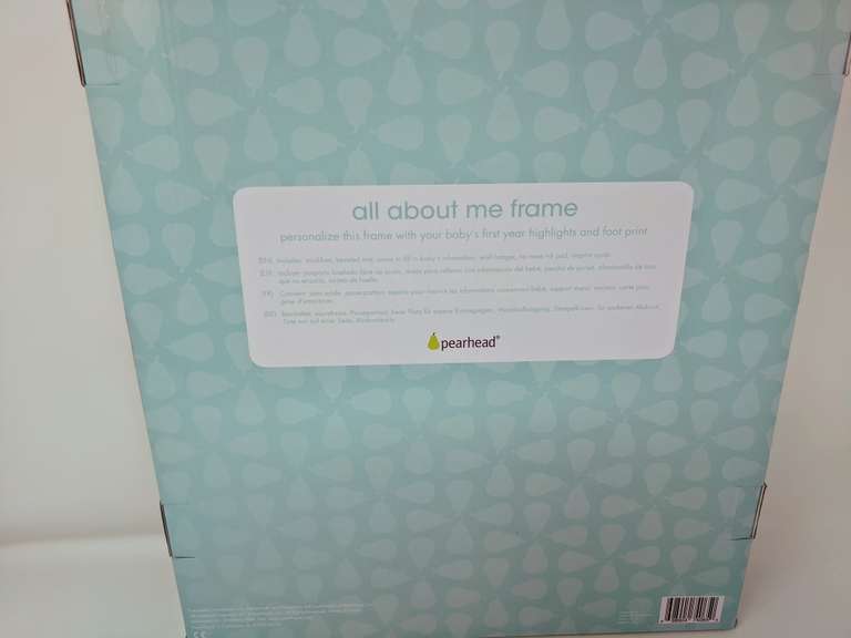 Assortment of 4 Pearhead All About Me Frame, Sonogram Frame & The Belly ...