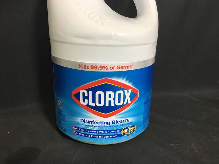 Assortment of 3 Clorox Bleach & Great Value Cleaning Bleach 1 Gallon