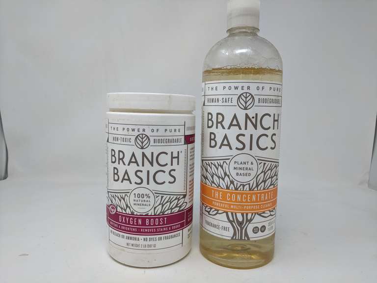 Assortment of 2 Branch Basics Powerful MultiPurpose Cleaner 33.8 fl